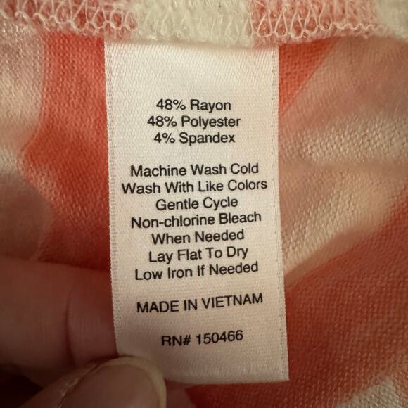 Market & Spruce Maternity T-Shirt Short Sleeve Stretch Crewneck Ruched NWT Small - Picture 7 of 9